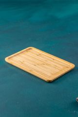 Acar 32 Bambu Dikdörtgen Sunumluk Tabak 24*14 Cm