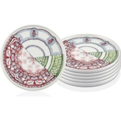 The Mia KNS005 Kintsugi Pasta Tabağı 4 Lü Set - 20 cm