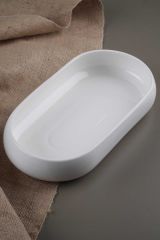 Acar 230 Bianco Perla Oval Tabak 35x18 Cm