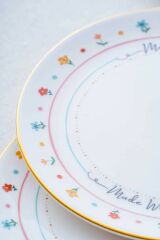 Acar 7728 Livaldi 6 Lı Pasta Tabağı Seti - 19 Cm