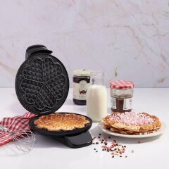Korkmaz A319-05 Mia Siyah Waffle Makinesi