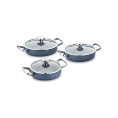 Korkmaz A2862 Stona Mavi 6 Parça Omlet Seti