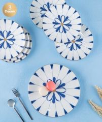 Acar 5591 Teddy Fıorı 7 Prç Porselen Pasta Seti
