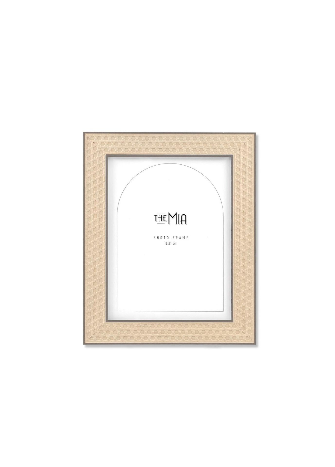The Mia CRV0004 Vimini Fotoğraf Çerçevesi Kahverengi 21*16 Cm