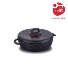 Korkmaz A1355 Gusto Plus Kısa Tencere 26 cm