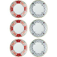 The Mia DNR0057 Amore Pasta Tabağı 6 Lı Set - 21 cm
