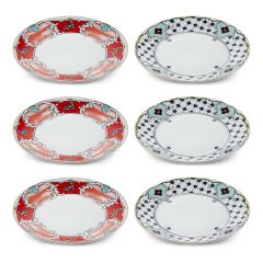 The Mia DNR0057 Amore Pasta Tabağı 6 Lı Set - 21 cm