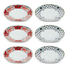 The Mia DNR0057 Amore Pasta Tabağı 6 Lı Set - 21 cm