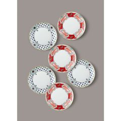 The Mia DNR0057 Amore Pasta Tabağı 6 Lı Set - 21 cm