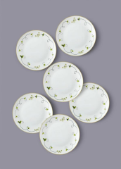 The Mia DNR0067 Butterfly Pasta Tabağı 6 Lı Set - 21 cm