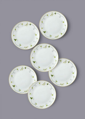 The Mia DNR0067 Butterfly Pasta Tabağı 6 Lı Set - 21 cm