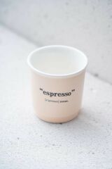 Acar 7460 Blush Espresso Kupa 90 cc Krem