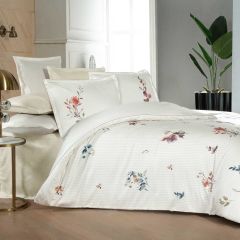 Sarev Lıda V1 Saten Nevresim Takımı King Size
