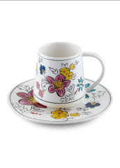 The Mia CUP0044 Fiore Türk Kahve Fincanı Tek Kişilik 100 cc