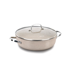 Korkmaz A1264 Granita Kısa Granit Tencere 28 Cm