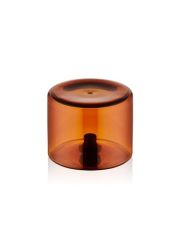 The Mia CAM0456 Yuvarlak Tuzluk Biberlik 2 Li Set Amber 6x5 Cm