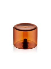 The Mia CAM0456 Yuvarlak Tuzluk Biberlik 2 Li Set Amber 6x5 Cm