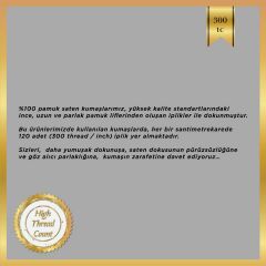 Sarev Kırman V1 Saten Nevresim Takımı Tek Kişilik