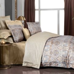 Sarev Isfahan V3 Saten Nevresim Takımı King Size