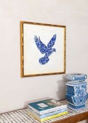The Mia TBL0095 Pigeon Tablo 60x60x3 Cm