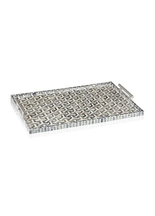 The Mia TLC0098 Sedef Tepsi 55x35x2 Cm