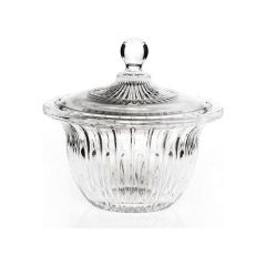 Paşabahçe 98555 Glamour Kapaklı Yuvarlak Şekerlik