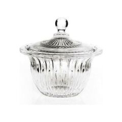 Paşabahçe 98555 Glamour Kapaklı Yuvarlak Şekerlik