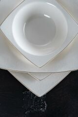 Acar 21-0354 Henna 60 Parça Bone China Yemek Takımı