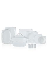 Acar 21-0354 Henna 60 Parça Bone China Yemek Takımı