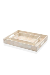 The Mia TLC0003 Sedef Tepsi 45x30x5 Cm