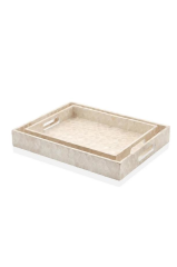 The Mia TLC0010 Sedef Tepsi 38x30x5 Cm