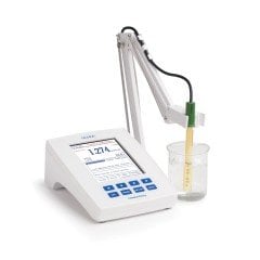 HANNA HI5321-02 - Laboratuvar Araştırma Sınıfı Masaüstü EC / TDS / Tuzluluk / ATC / Direnç Ölçer