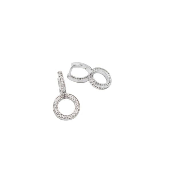 İthal Marka Silver Küpe