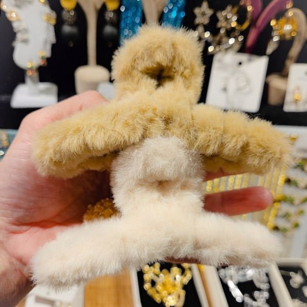 Ayıcıklı Peluş Mandal Toka