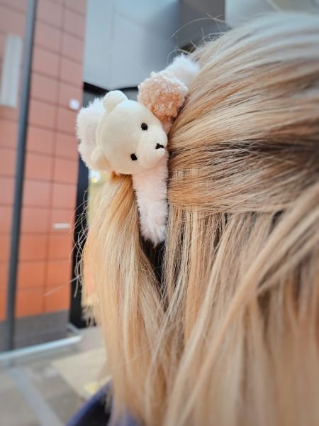 Ayıcıklı Peluş Mandal Toka