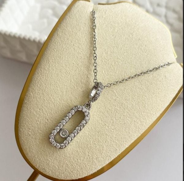 Messika Zirkon Silver Kolye