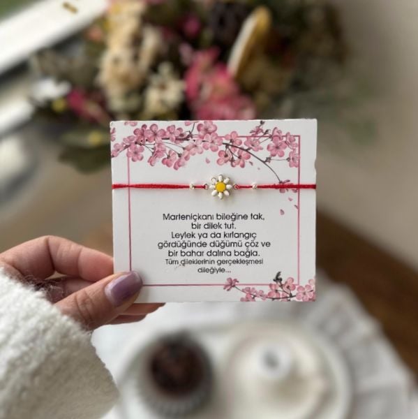 Marteniçka Papatya Bileklik