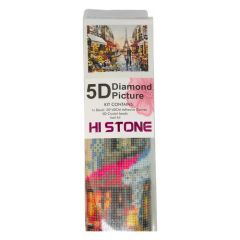 Hı Stone 5d Elmas Boncuk Taş Işleme Mozaik Goblen Kit 50x40cm