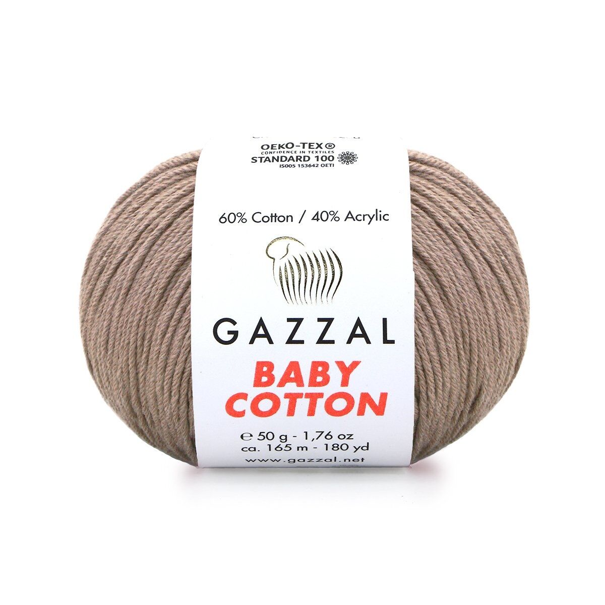 Gazzal Baby Cotton El Örgü İpi Sıva 3434