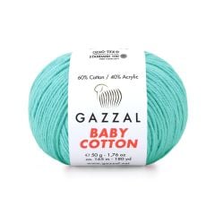 Gazzal Baby Cotton El Örgü İpi Gökyüzü 3452