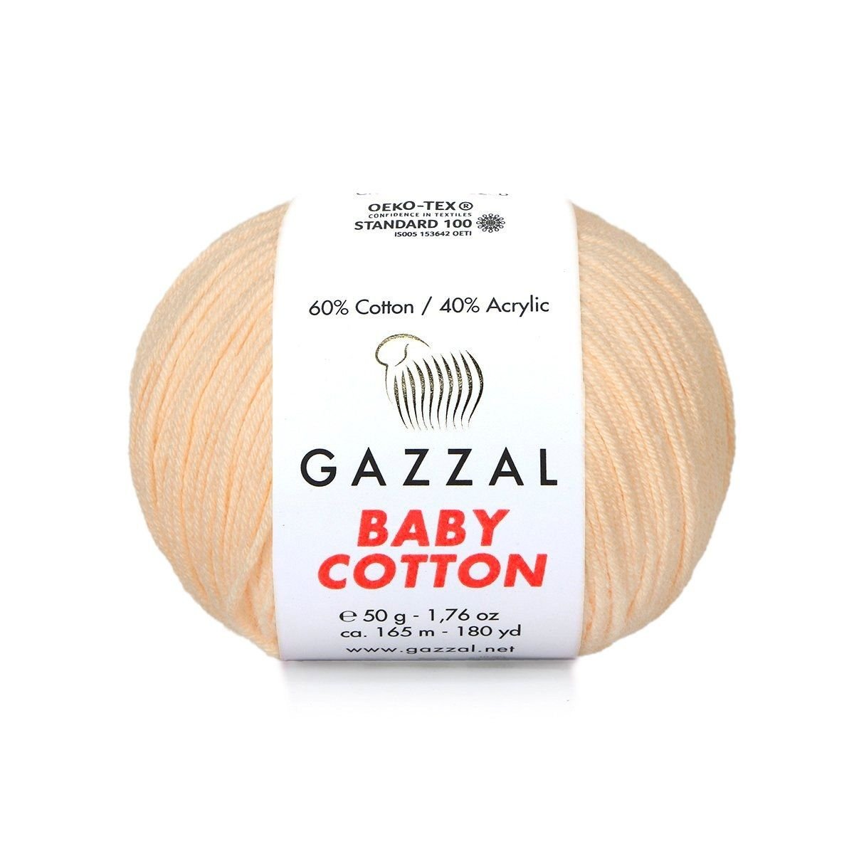 Gazzal Baby Cotton El Örgü İpi Pembe 3469