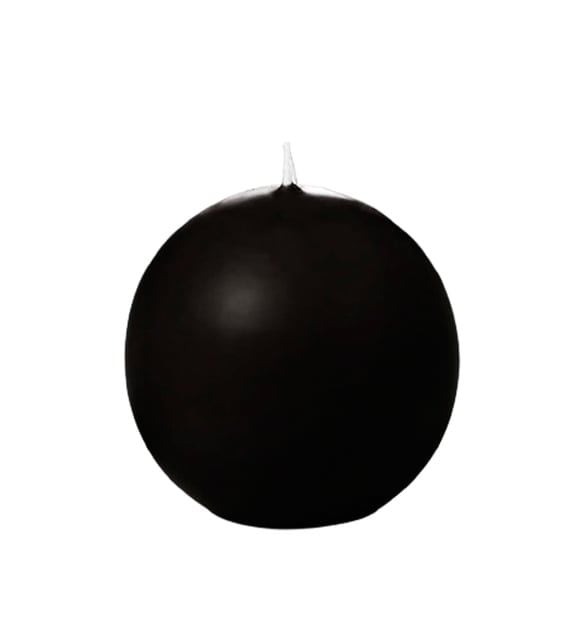 PARLAK TOP MUM SİYAH