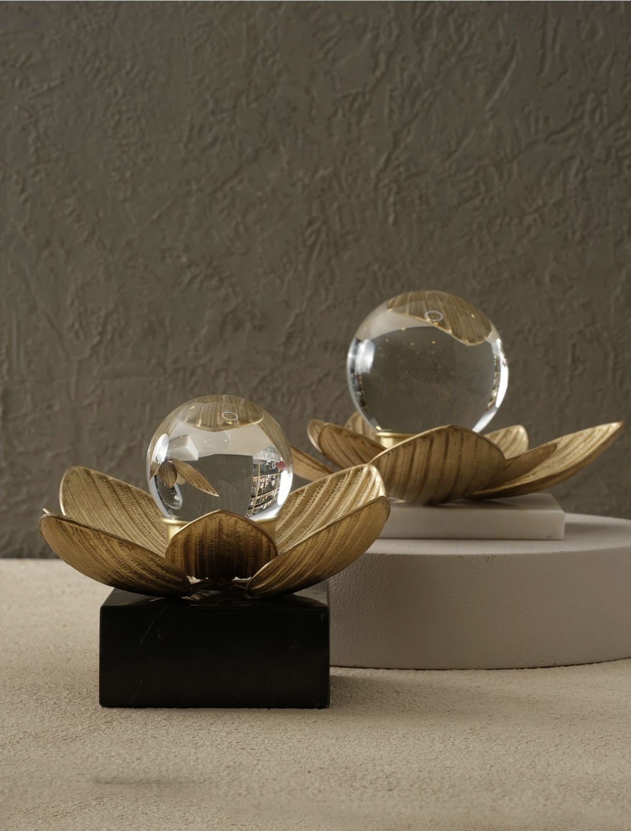 2 li Siyah Nilüfer Mumluk