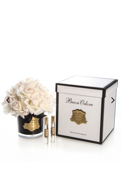 SİYAH CAM GOLD ALLIKLI 14 GÜL ODA KOKUSU