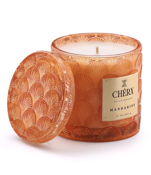 MANDARİNE CAM KAVANOZ MUM