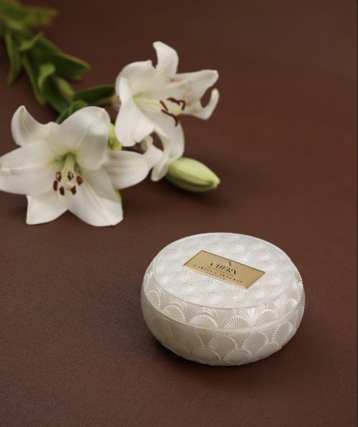 VANİLLA INTENSE CAM KASE MUM