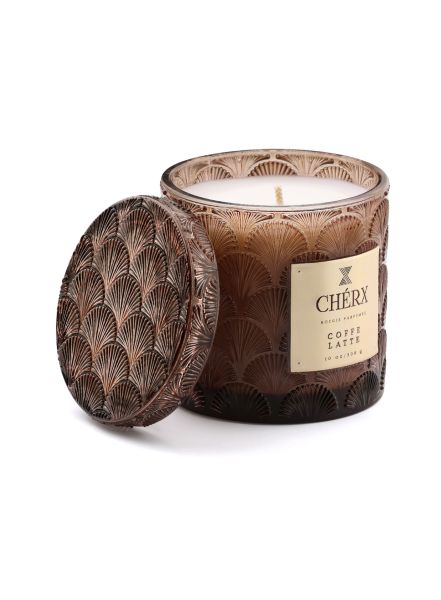 Kahve Latte Cam Kase Mum