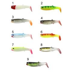 Captain 3569 Style Soft 8cm Levrek Silikonu 5'li Paket Suni Yem