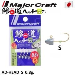 Major Craft Ajido Jighead 0.8gr - S (5 Adet)