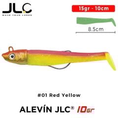 JLC Alevin 10gr. Kafa 85mm Vücut Silikon Balık